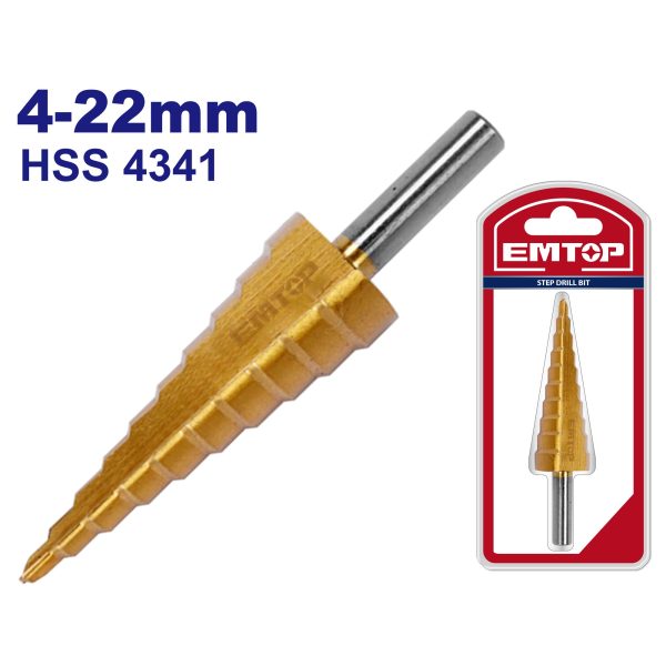 Step drill bit