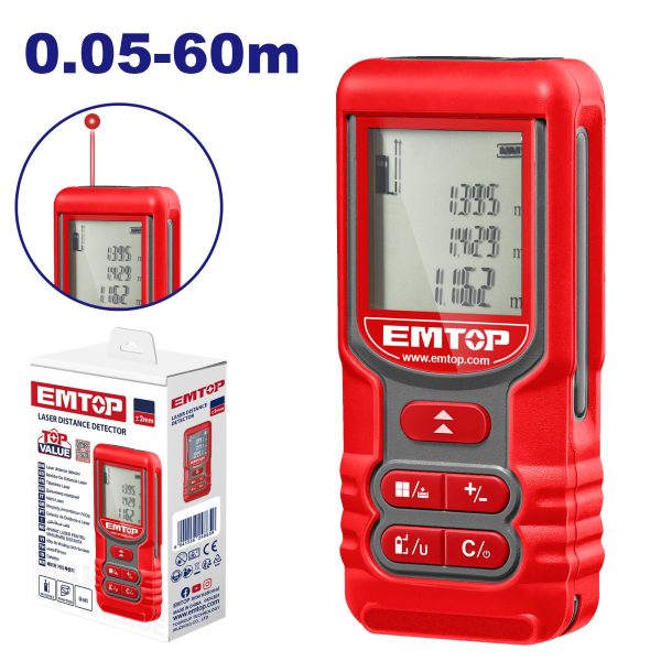 Laser distance detector