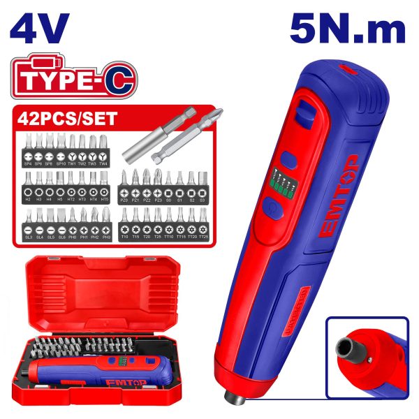 Cordless screwdriver