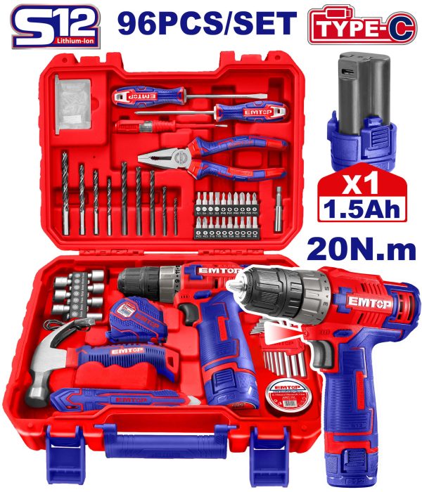 96 Pcs Tools set