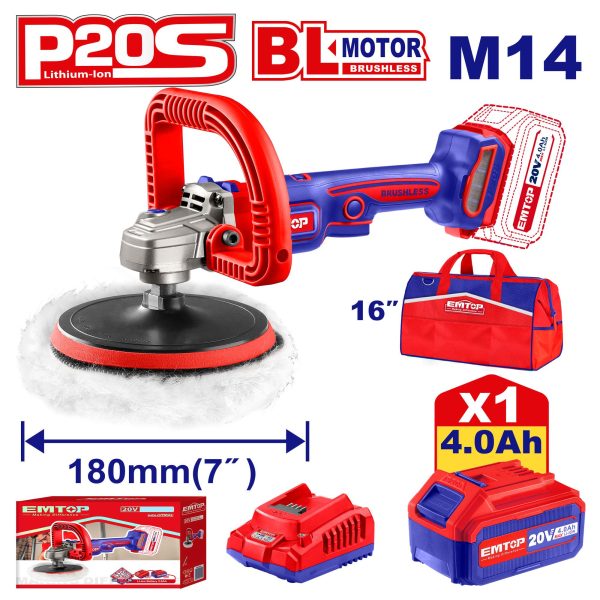 Cordless polisher