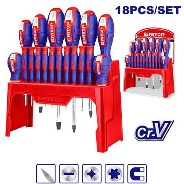 18 Pcs screwdriver and precision screwdriver set