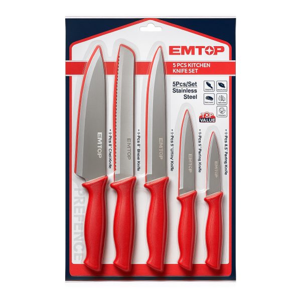 5 Pcs Kitchen knife set