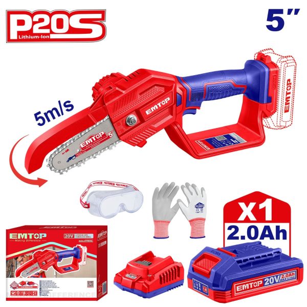Lithium-Ion Pruner Saw (Mini Chain Saw)