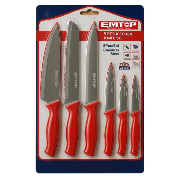 5 Pcs Kitchen knife set