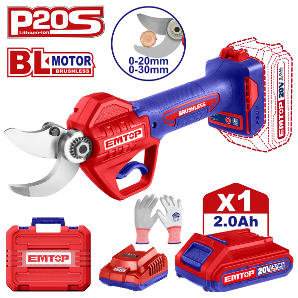Cordless gauge straight shear